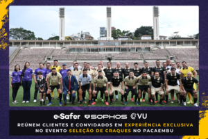 Foto: e-Safer, Sophos e VU com seleção de Craques